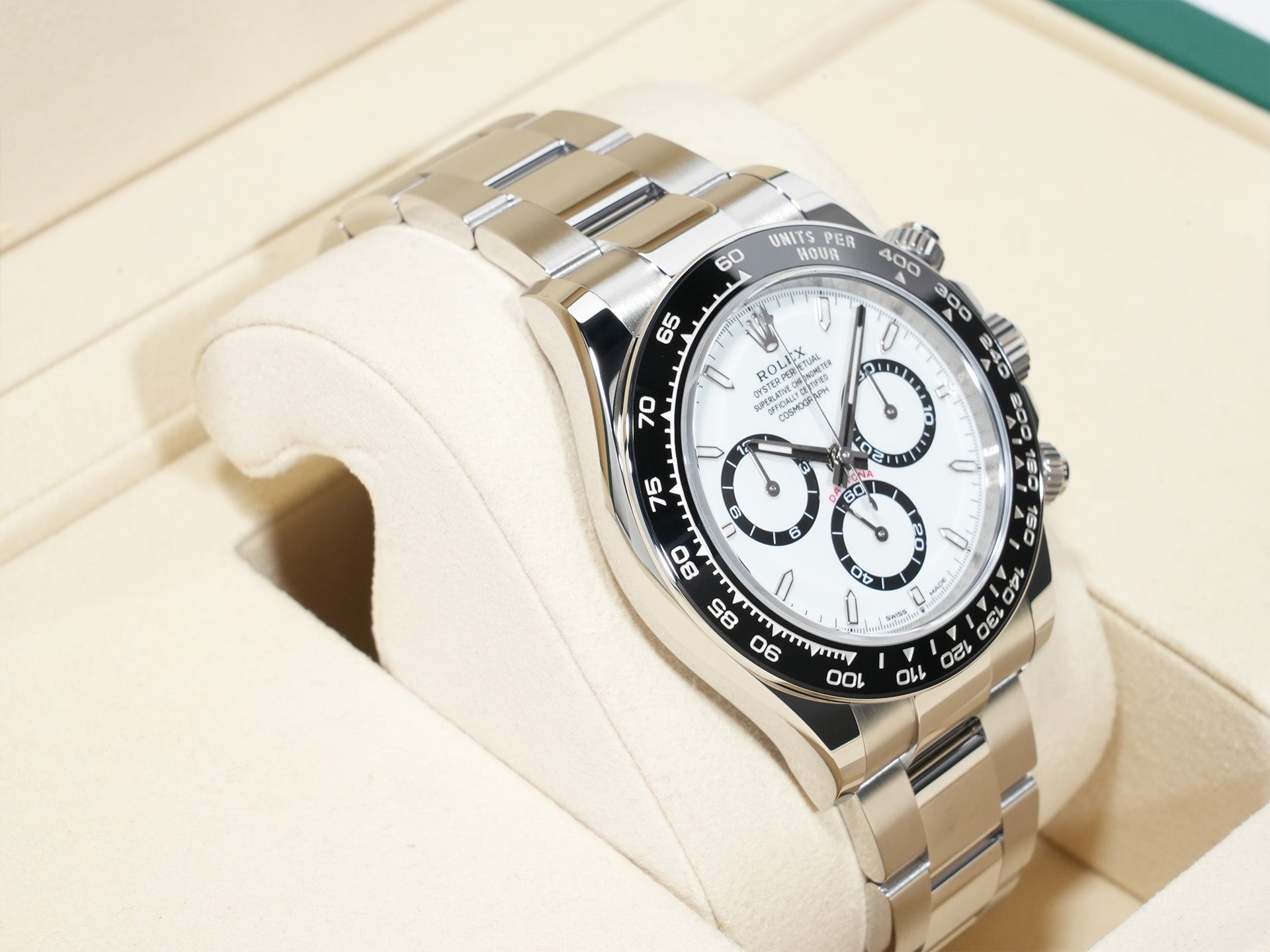 ロレックス デイトナ Ref.126500LN ステンレススチール ホワイト文字盤 未使用 proxcz28