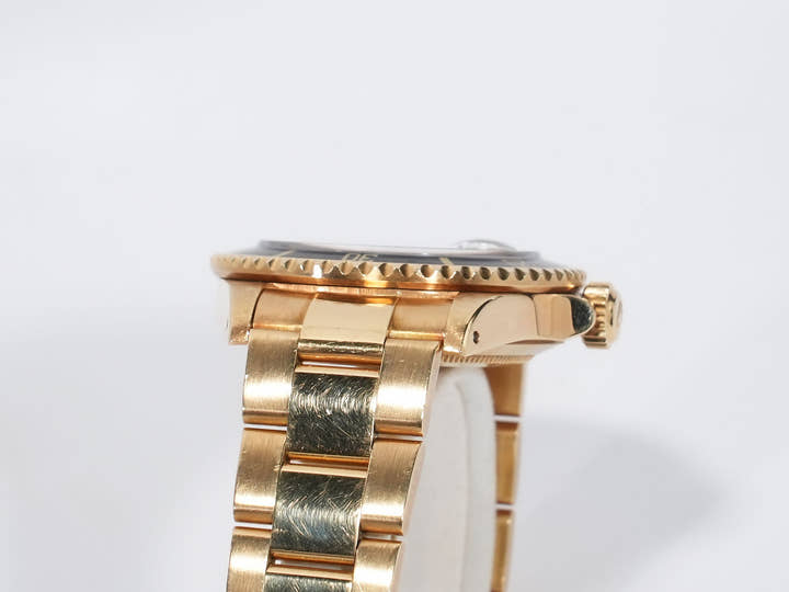 ロレックス サブマリーナー デイト Ref.16808 イエローゴールド ブラック文字盤 中古 4gndzr7f