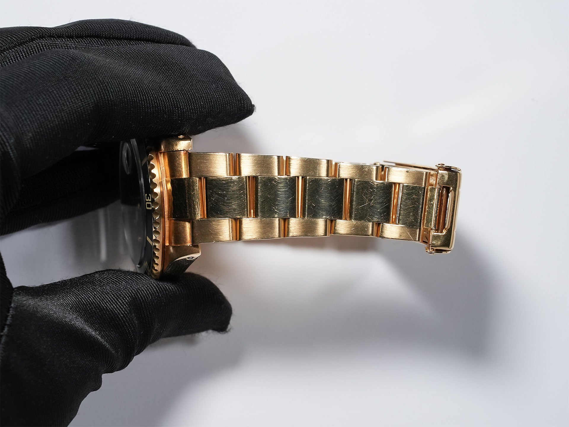 ロレックス サブマリーナー デイト Ref.16808 イエローゴールド ブラック文字盤 中古 4gndzr7f