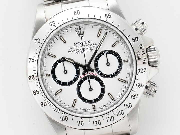 ロレックス デイトナ エルプリメロ Ref.16520 ステンレススチール ホワイト文字盤 美中古 xbjtdv7w