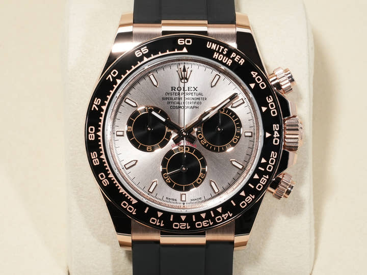 ロレックス デイトナ Ref.126515LN エバーローズゴールド サンダストxブライトブラック文字盤 未使用 3yh8twdz