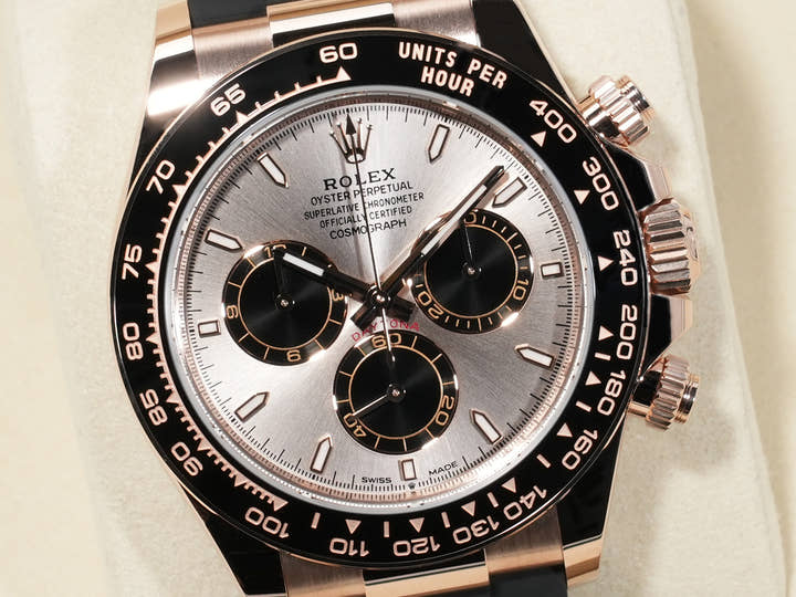 ロレックス デイトナ Ref.126515LN エバーローズゴールド サンダストxブライトブラック文字盤 未使用 3yh8twdz