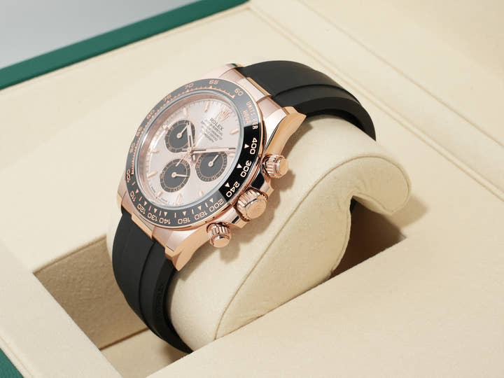 ロレックス デイトナ Ref.126515LN エバーローズゴールド サンダストxブライトブラック文字盤 未使用 3yh8twdz