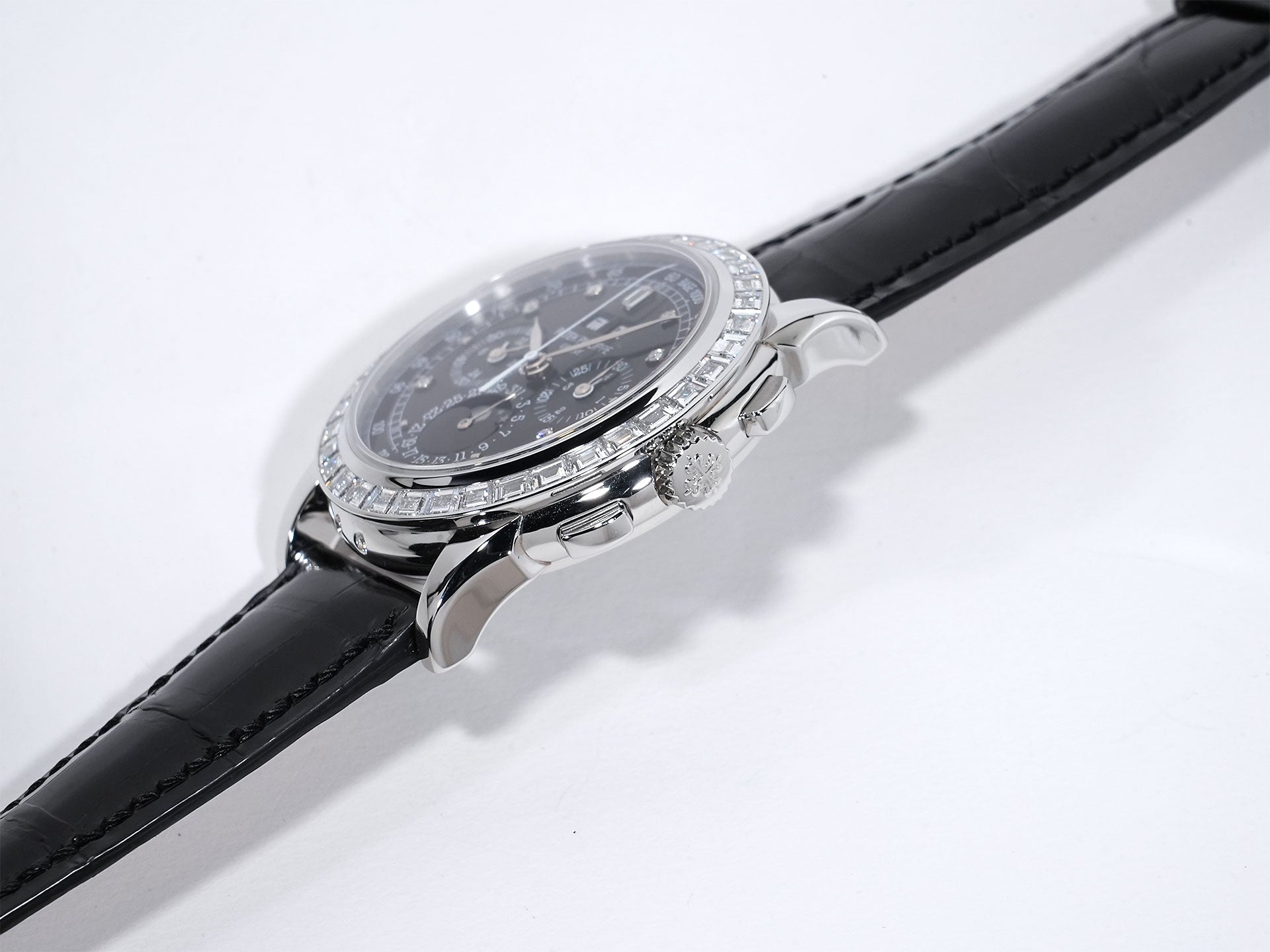 パテックフィリップ パーペチュアルカレンダー クロノグラフ Ref.5971P-001 プラチナ ブラック文字盤 極美品 tu2tshbw