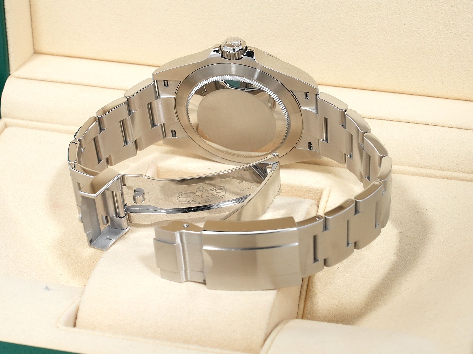 ロレックス エアキング Ref.126900 ステンレススチール ブラック文字盤 オイスターブレスレット 美品 kh8gvs3r