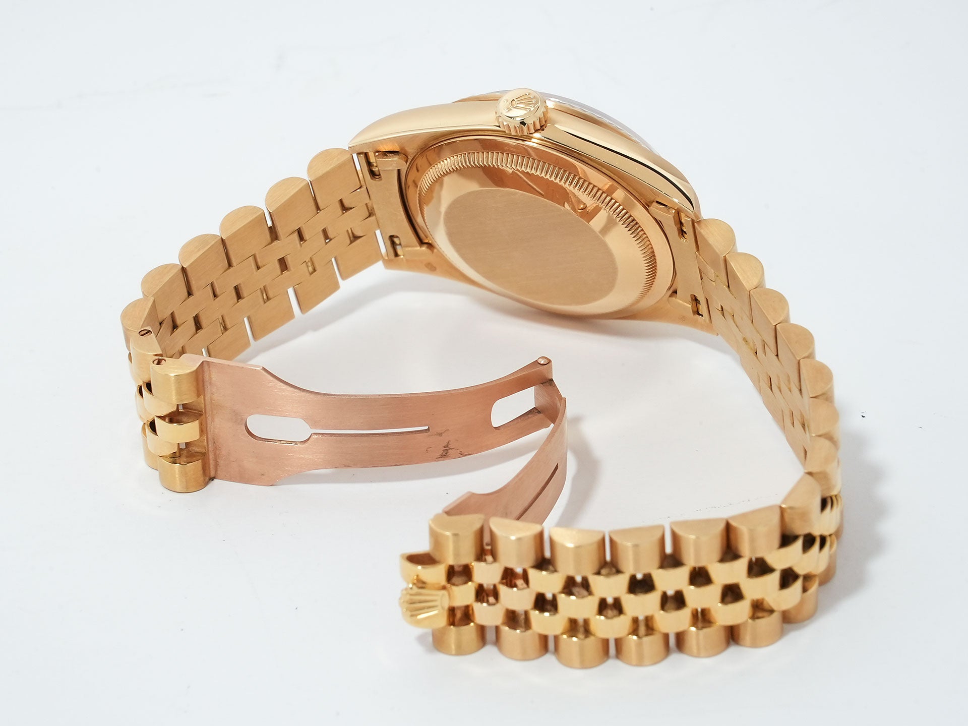 Rolex Datejust Ref. 16238 2BR Yellow Gold Lapis Lazuli x 2P Diamond Dial Excellent Used Condition w8n7uj64