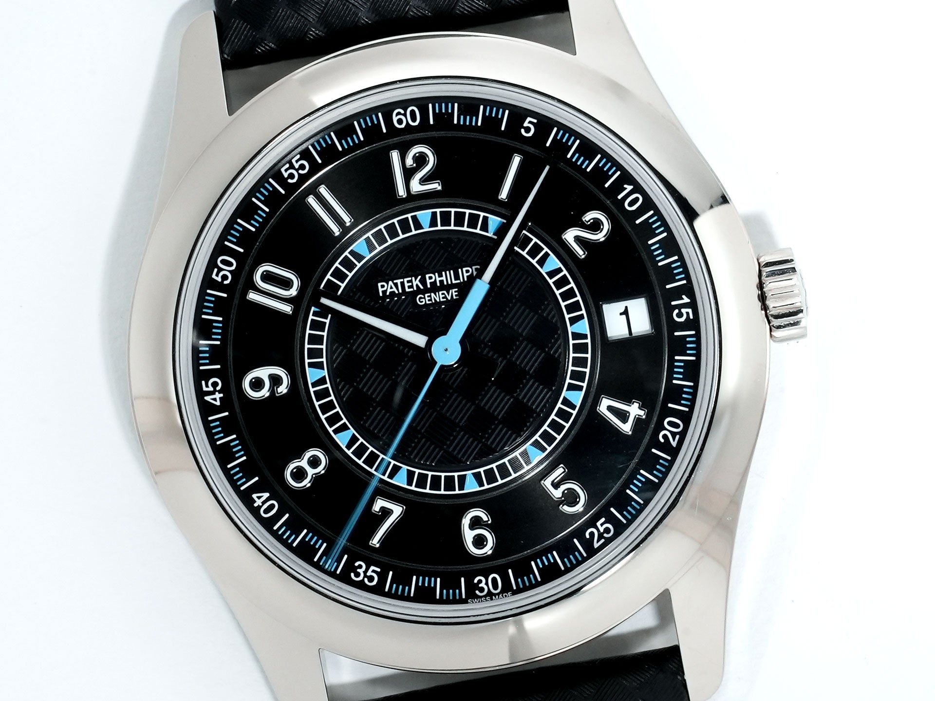 Patek Philippe Calatrava Ref. 6007G-011 White Gold Ebony Black Dial Excellent Used Condition iyqtxbog