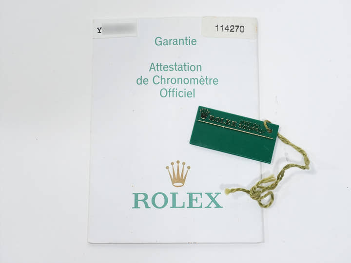 ロレックス エクスプローラーI Ref.114270 ステンレススチール ブラック文字盤 オイスターブレスレット 美中古 ghjpbcgu
