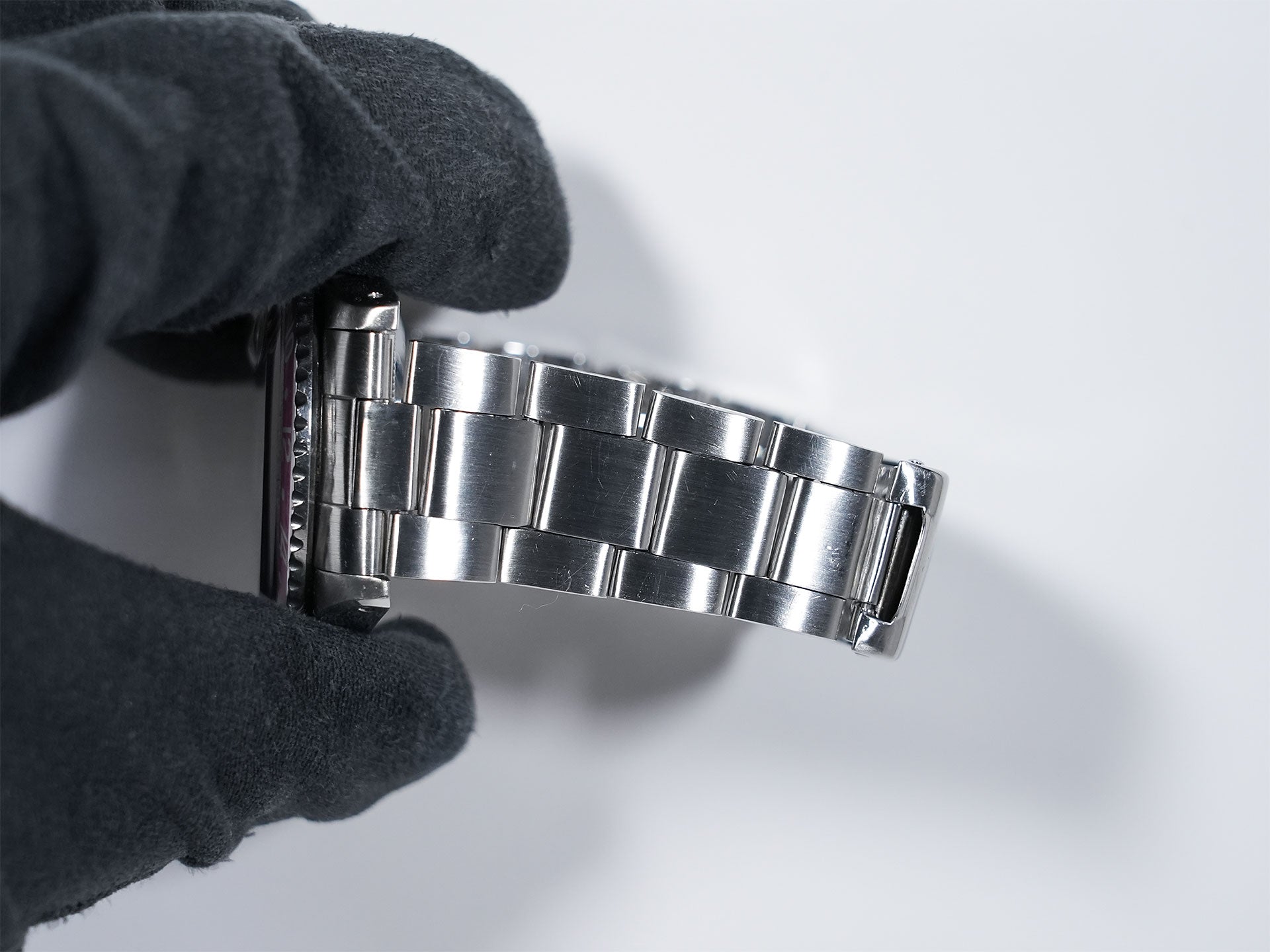 Rolex GMT-Master Ref. 1675 Stainless Steel Black Dial Oyster Bracelet Used 268xmopw