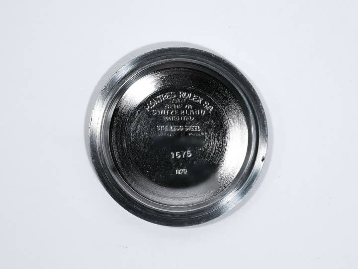 Rolex GMT-Master Ref. 1675 Stainless Steel Black Dial Oyster Bracelet Used 268xmopw