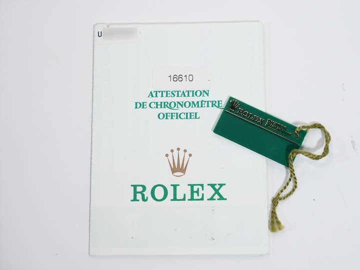 Rolex Submariner Date Ref.16610 Stainless Steel Black Dial Used tbjv4etj