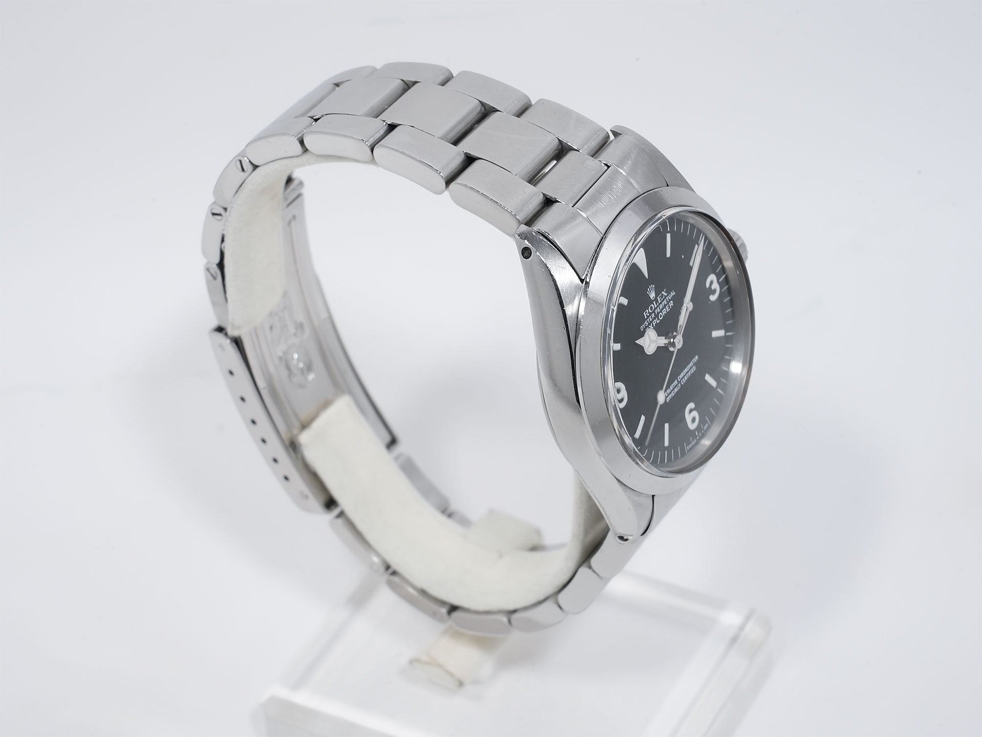 ロレックス エクスプローラーI Ref.1016 ステンレススチール ブラック文字盤 中古 462xri45