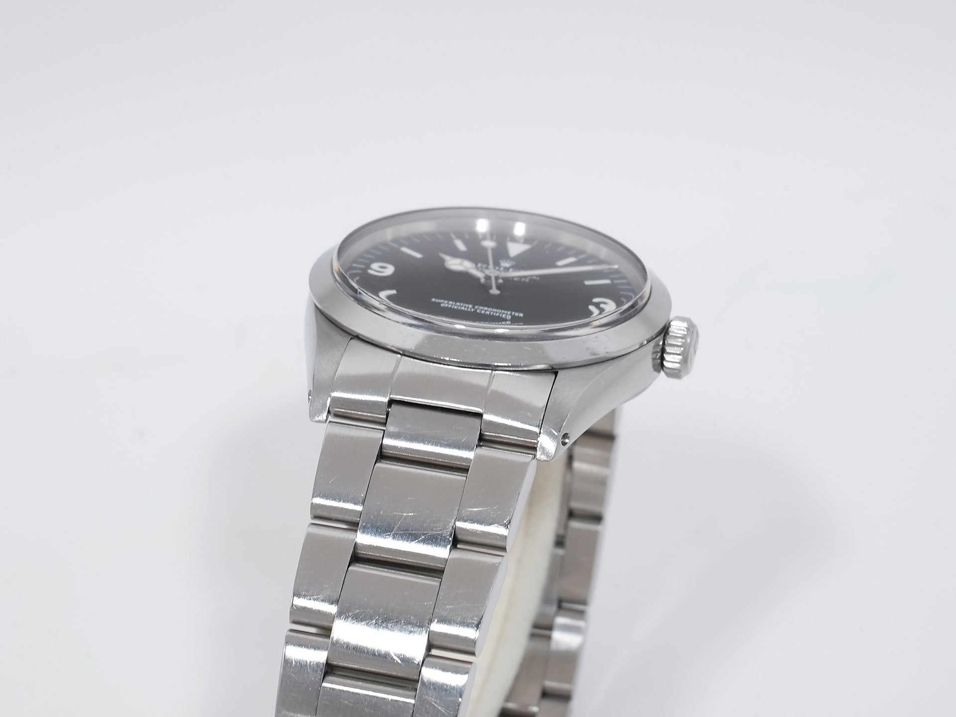 ロレックス エクスプローラーI Ref.1016 ステンレススチール ブラック文字盤 中古 462xri45