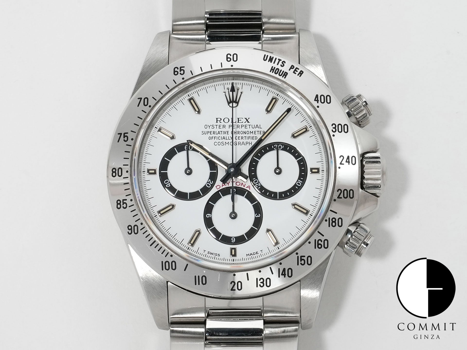 ロレックス デイトナ エルプリメロ Ref.16520 ステンレススチール ホワイト文字盤 中古 ophc7p5o