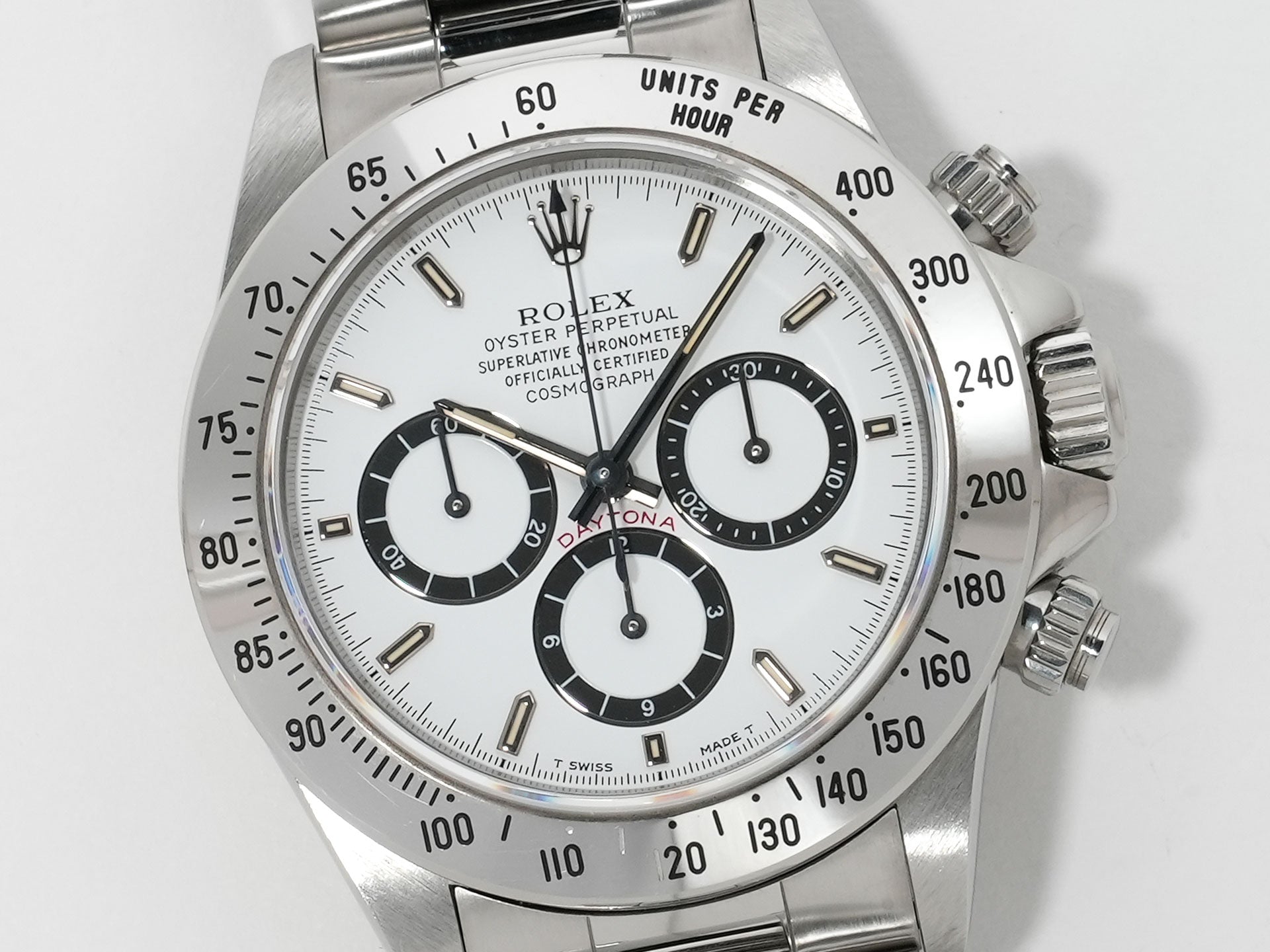 ロレックス デイトナ エルプリメロ Ref.16520 ステンレススチール ホワイト文字盤 中古 ophc7p5o