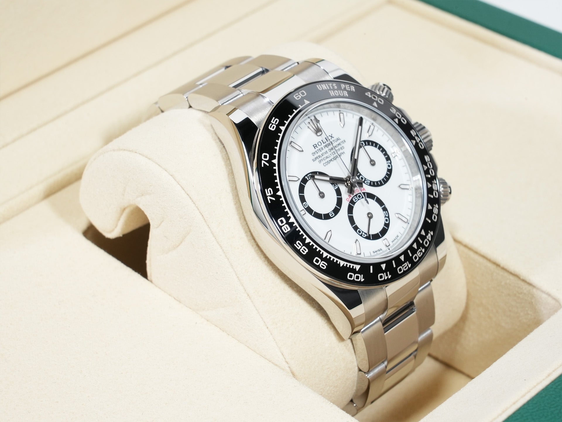 ROLEX Daytona Ref.126500LN Stainless Steel White Dial Unused 7rod2mi9