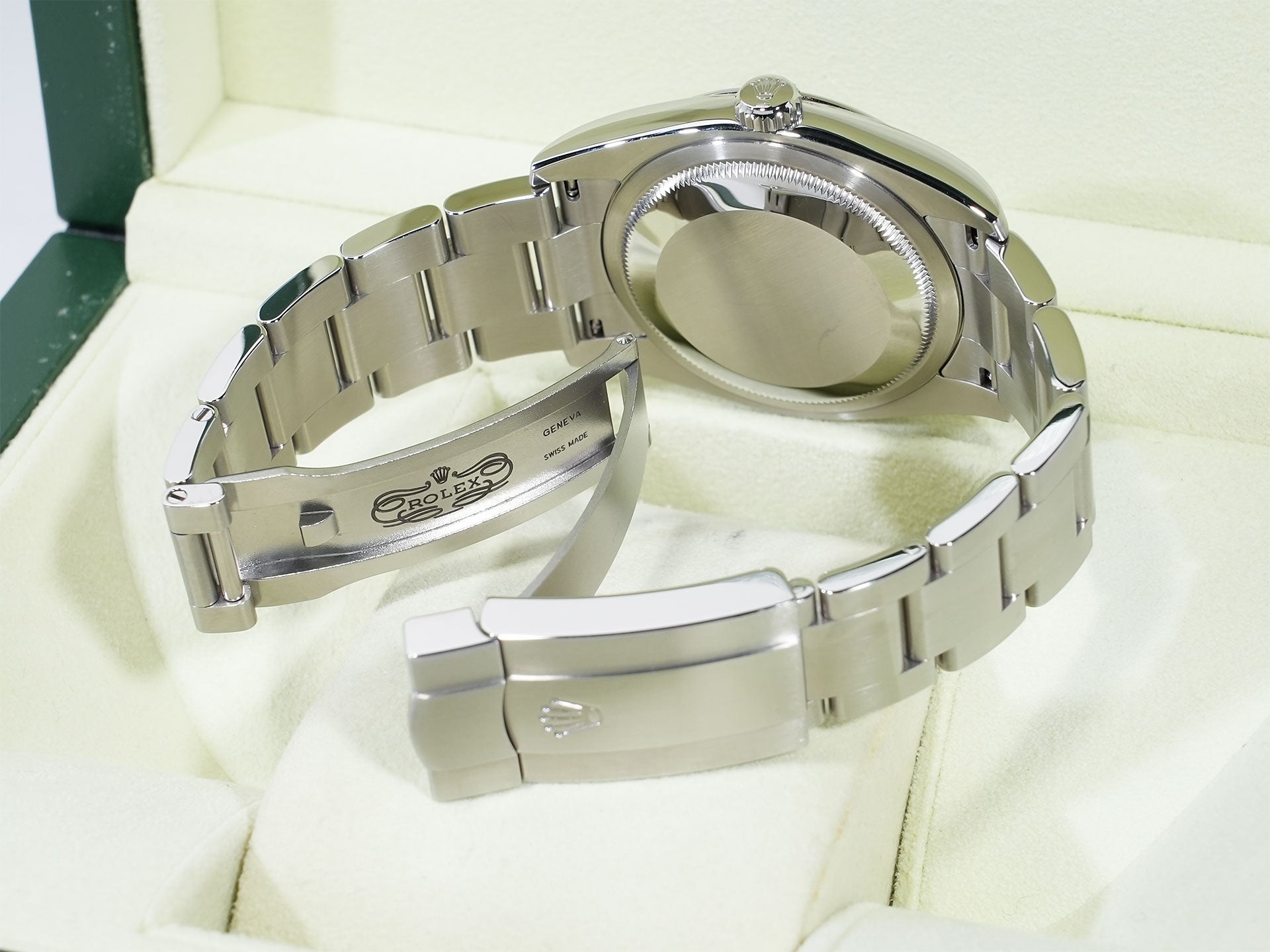 ロレックス オイスターパーペチュアル36 Ref.116000 ステンレススチール ブラック文字盤 美品 gb3zvv2e