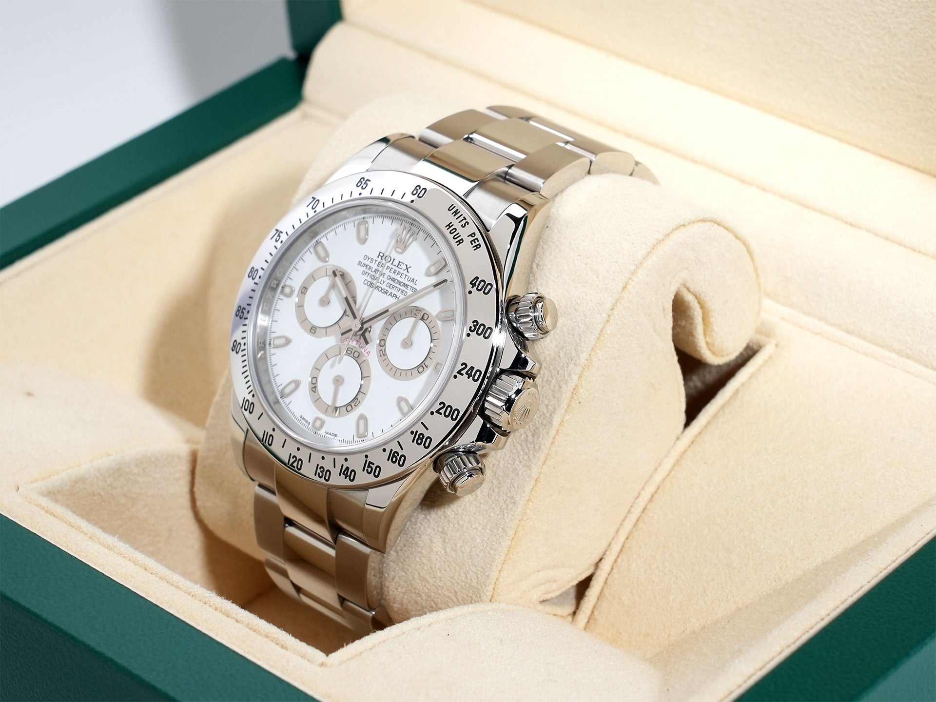 ロレックス デイトナ Ref.116520 ステンレススチール ホワイト文字盤 美品 bahedpqh