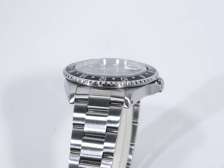 Rolex GMT-Master II Ref. 16710 Stainless Steel Black Dial Oyster Bracelet Excellent Used Condition 25pvciuc