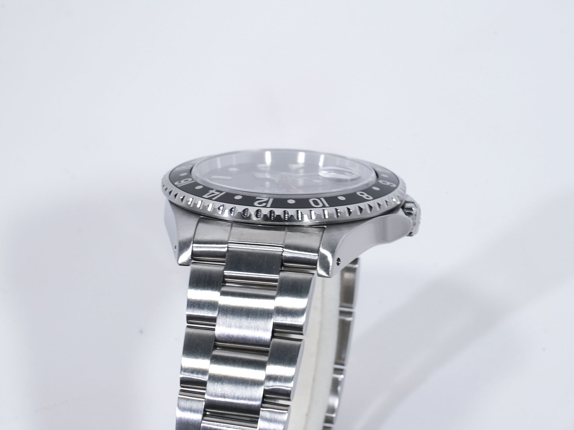 Rolex GMT-Master II Ref. 16710 Stainless Steel Black Dial Oyster Bracelet Excellent Used Condition 25pvciuc