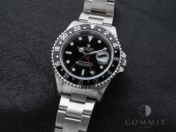 Rolex GMT-Master II Ref. 16710 Stainless Steel Black Dial Oyster Bracelet Excellent Used Condition 25pvciuc