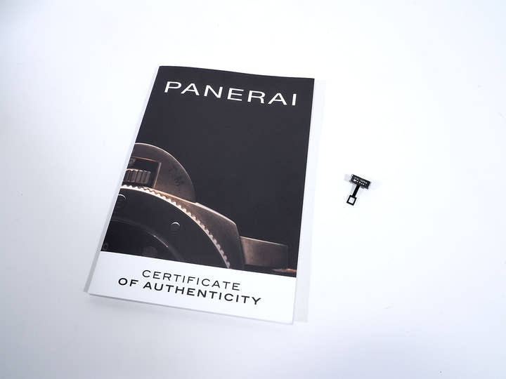 パネライ ラジオミール クロノグラフ Ref.PAM00163 ステンレススチール ブラック文字盤 美中古 ov53btj3