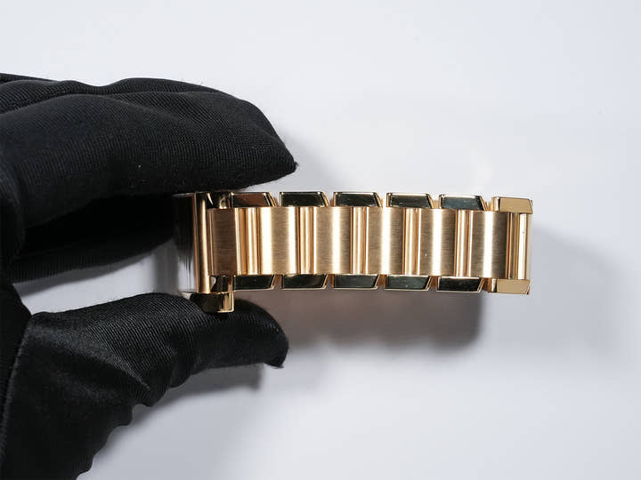 Cartier Tank Française Chronoreflex Ref.W50005R2 18K Yellow Gold White Dial Pre-owned icojyf27