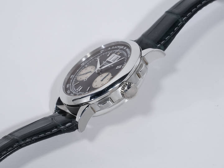 A. Lange & Söhne Datograph Ref. 403.035 Platinum Black Dial Used awx959cx