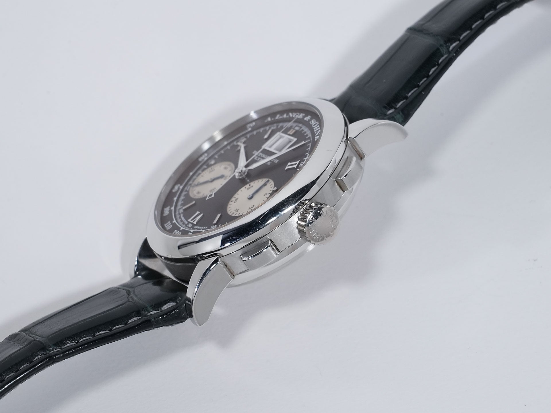 A. Lange & Söhne Datograph Ref. 403.035 Platinum Black Dial Used awx959cx