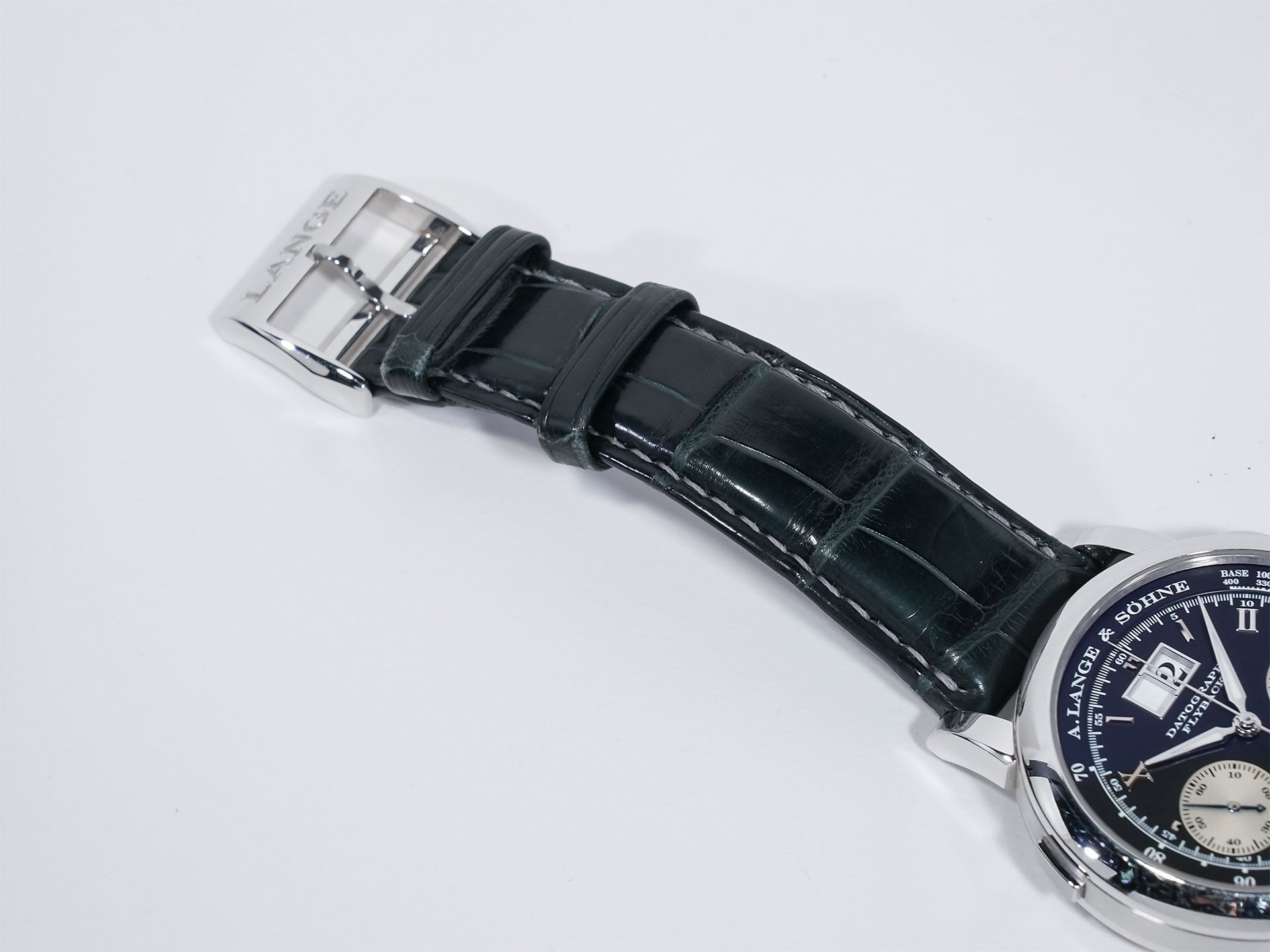A. Lange & Söhne Datograph Ref. 403.035 Platinum Black Dial Used awx959cx