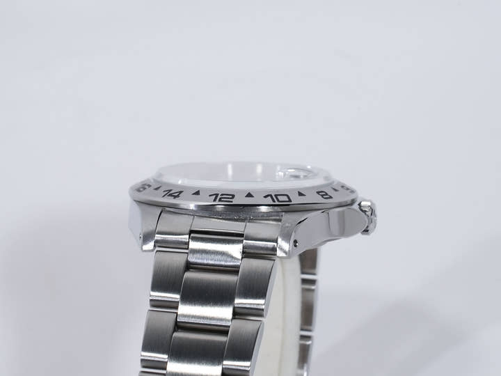 ロレックス エクスプローラーII Ref.16550 ステンレススチール ブラック文字盤 オイスターブレスレット 中古 gmo2h9gv