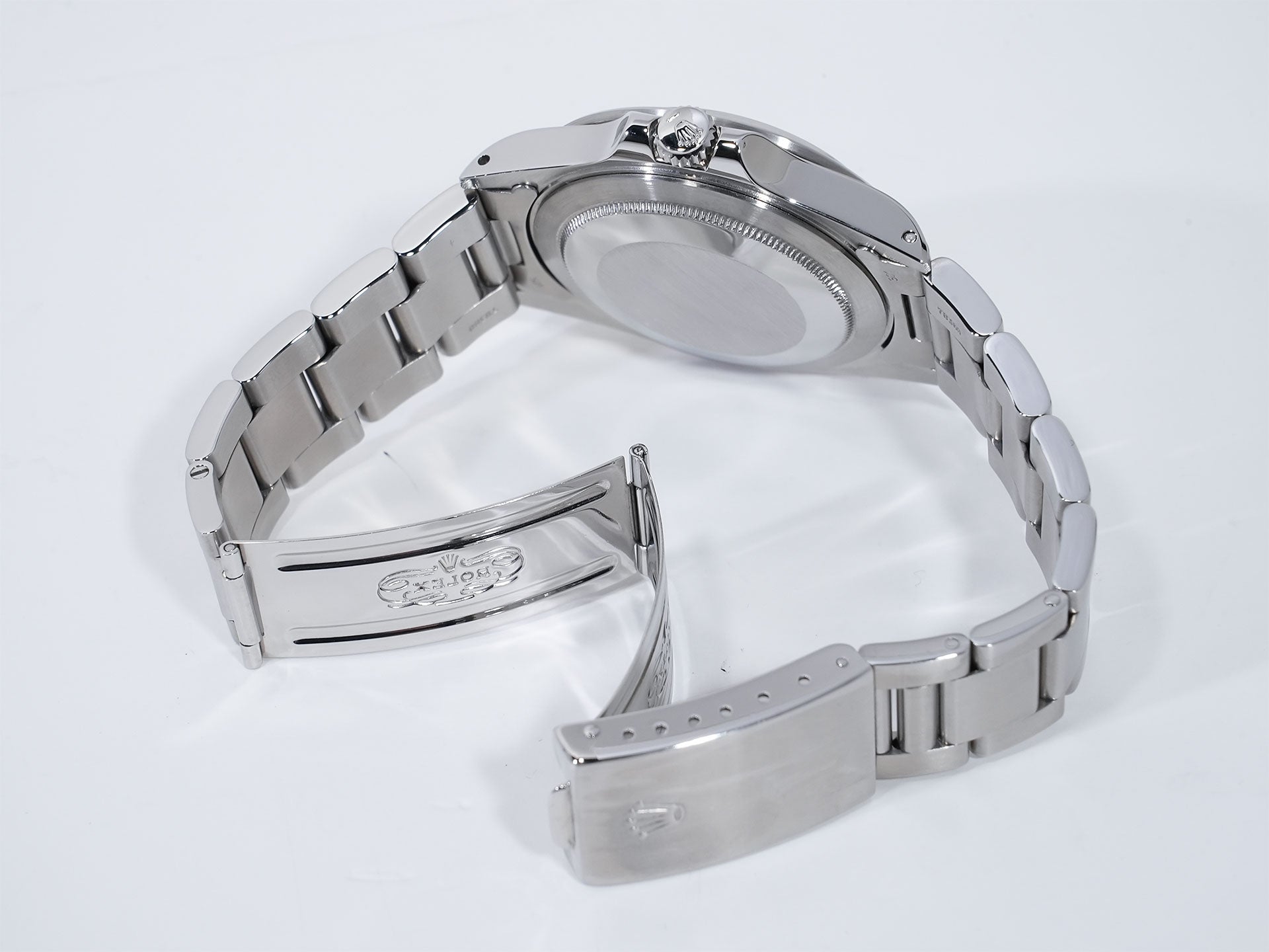 ロレックス エクスプローラーII Ref.16550 ステンレススチール ブラック文字盤 オイスターブレスレット 中古 gmo2h9gv