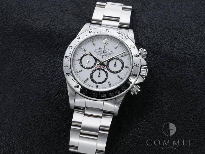 Rolex Daytona El Primero Ref. 16520 Stainless Steel White Dial Used hd3nkkhw