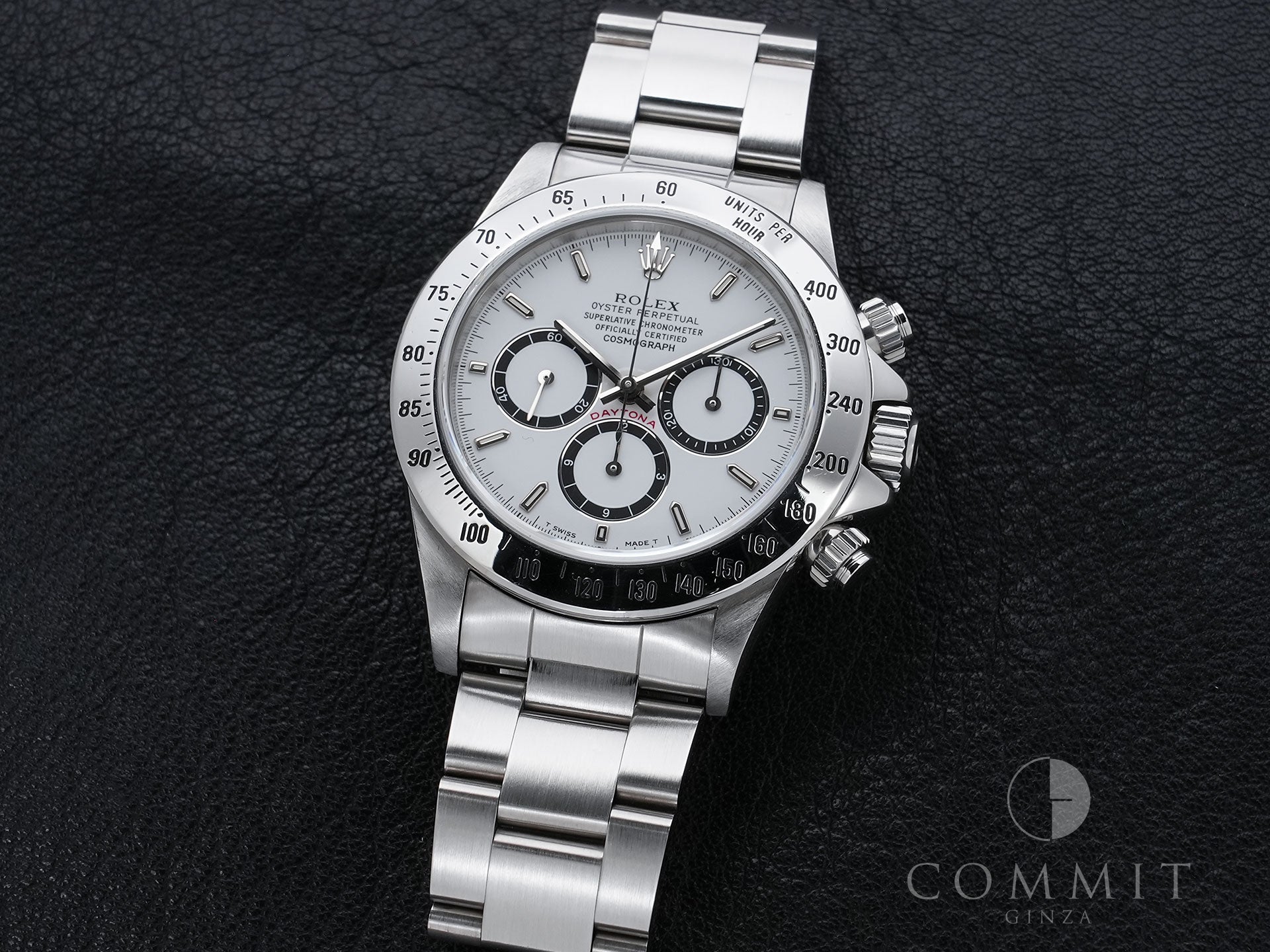 Rolex Daytona El Primero Ref. 16520 Stainless Steel White Dial Used hd3nkkhw