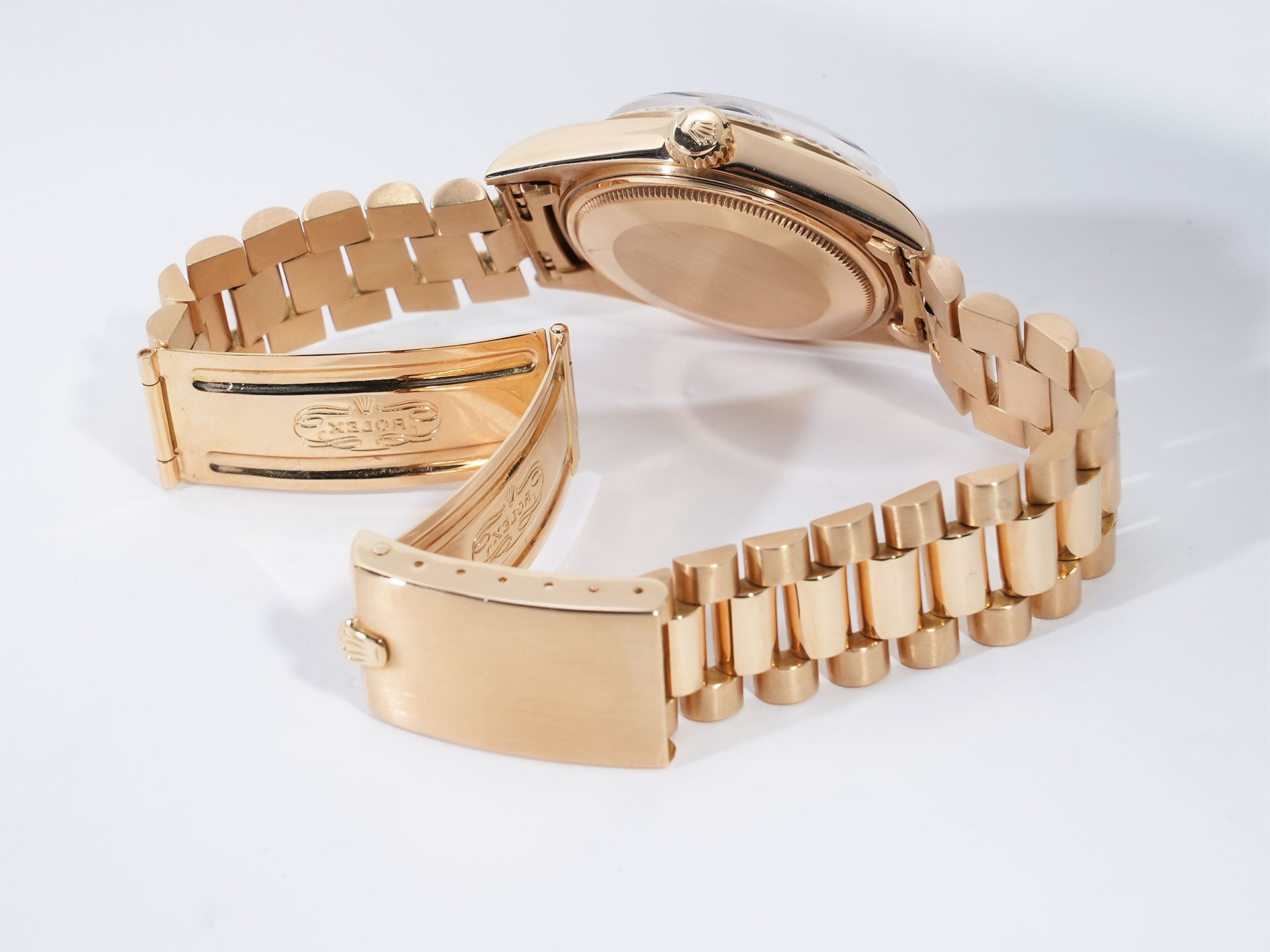 Rolex Day-Date Ref.1803/8 Yellow Gold Blue Dial Pre-owned afarufku