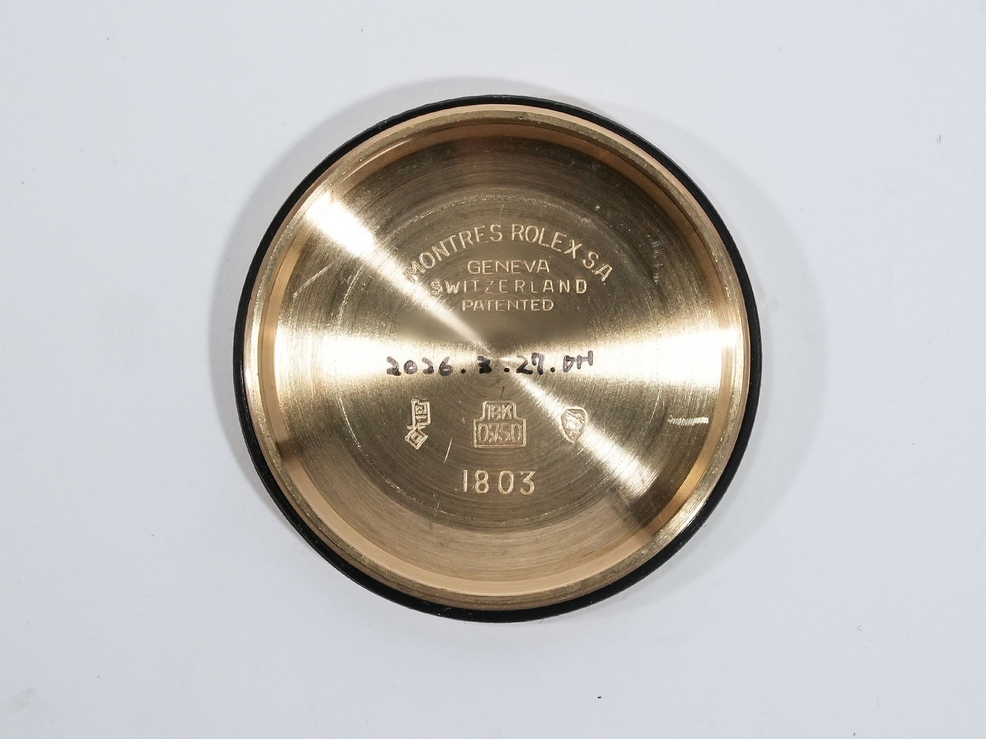 Rolex Day-Date Ref.1803/8 Yellow Gold Blue Dial Pre-owned afarufku