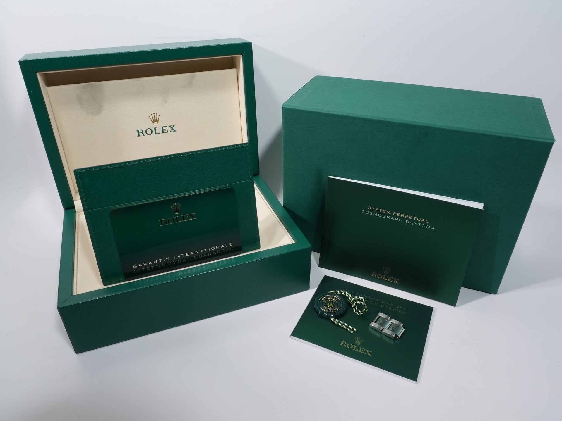 Rolex Daytona Ref. 126500LN Stainless Steel White Dial Excellent Used x9ke64an
