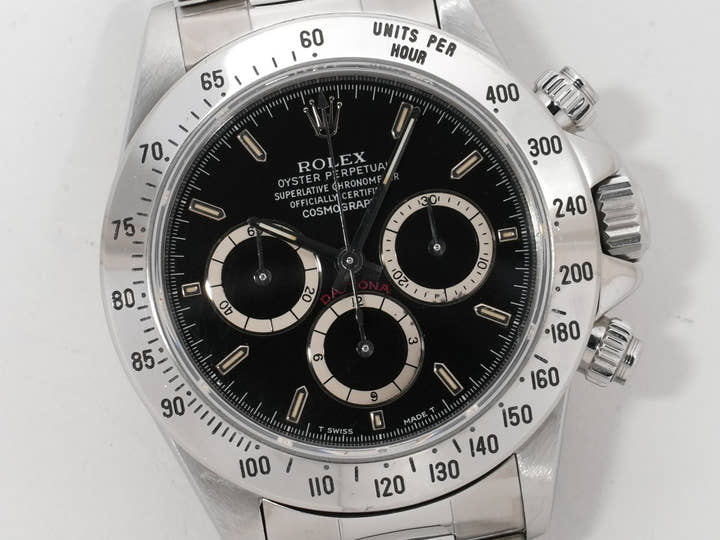 ロレックス デイトナ エルプリメロ Ref.16520 ステンレススチール ブラック文字盤 中古 dyp5f4pr