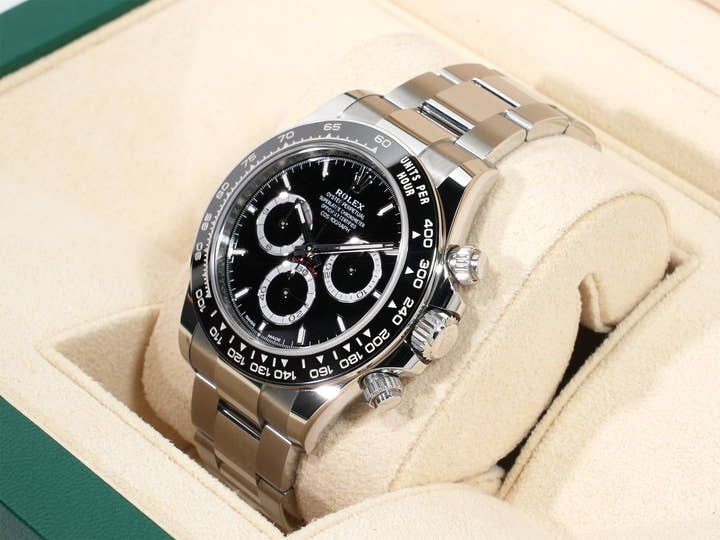 Rolex Daytona Ref. 126500LN Stainless Steel Black Dial Used bino5kuy