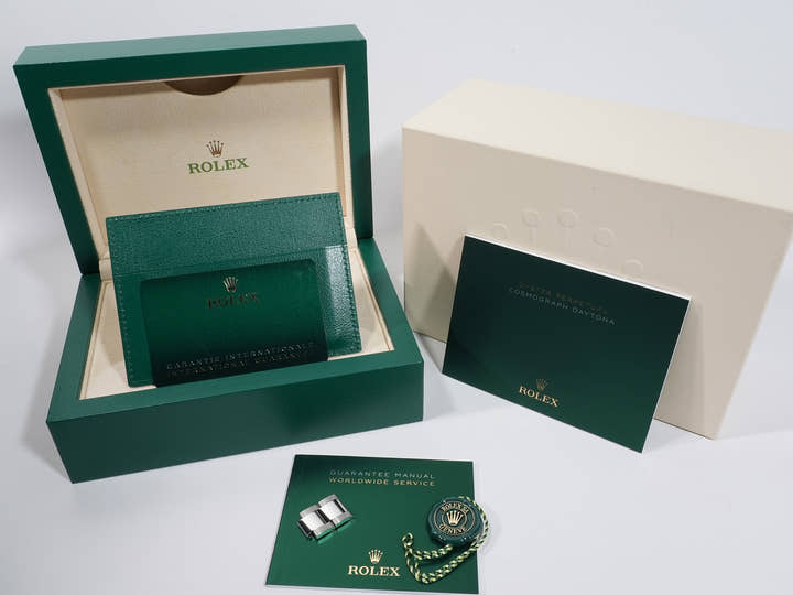 Rolex Daytona Ref. 126500LN Stainless Steel Black Dial Used bino5kuy