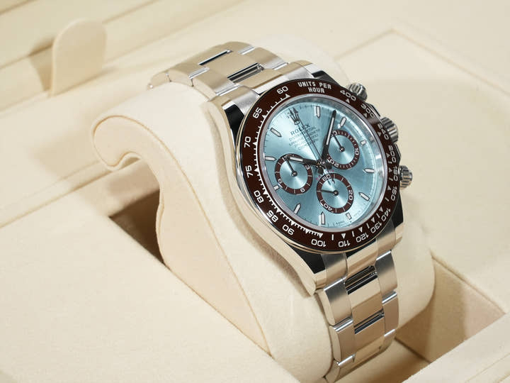 Rolex Daytona Ref. 126506 Platinum Ice Blue Dial Unused acnczzw5