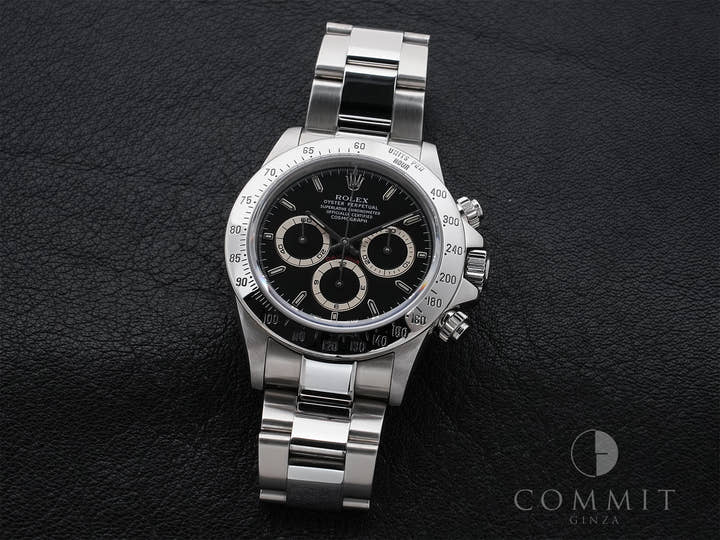 ROLEX Daytona El Primero Ref. 16520 Stainless Steel Black Dial Used yo7h9aj2