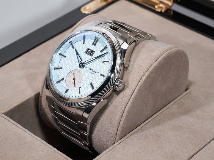 Parmigiani Fleurier Tonda GT Yoshida Special Ref. PFS910-1020006-100182 Stainless Steel Ice Blue Dial Excellent Used j7qbdptw