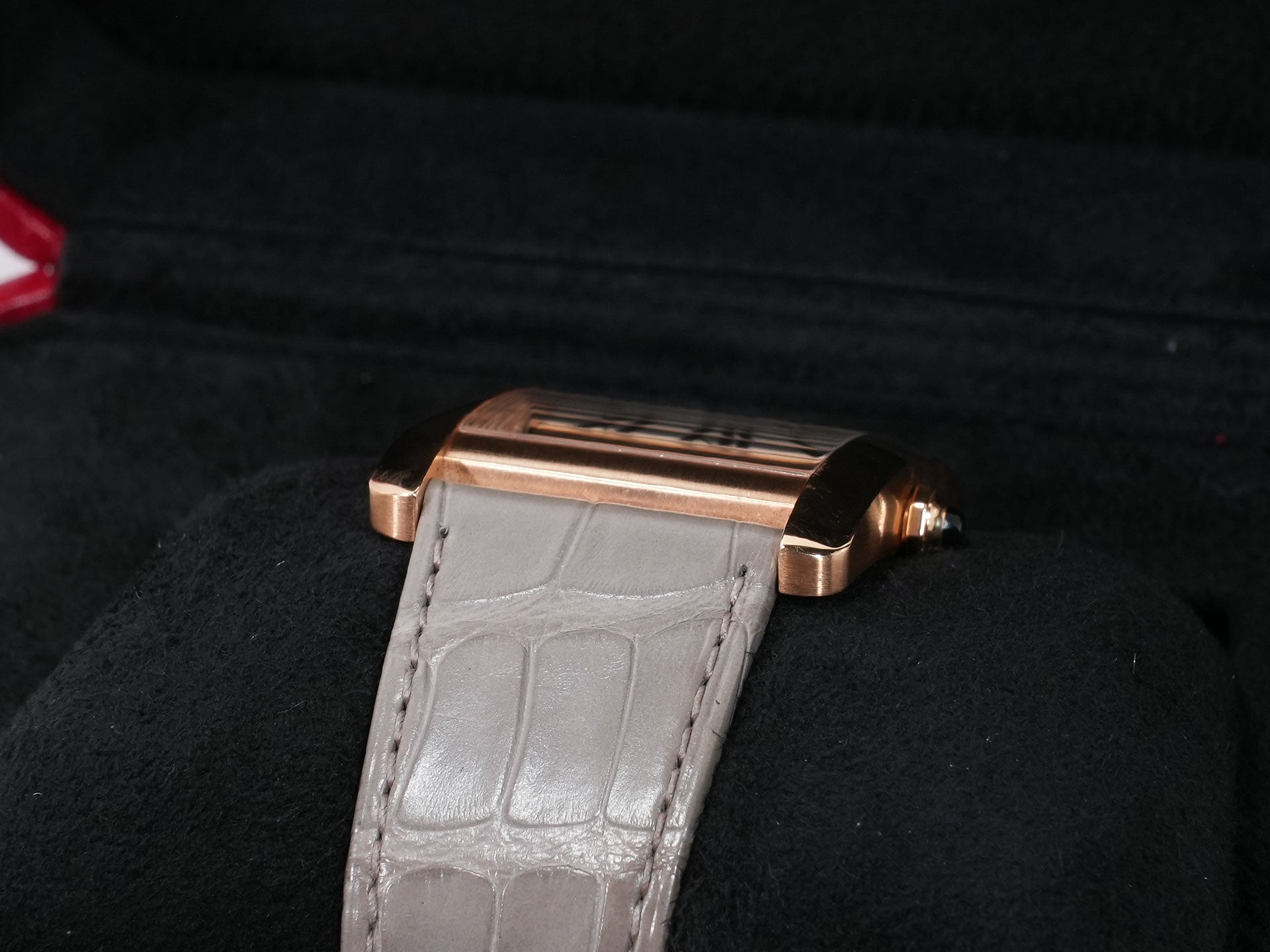 Cartier Tank MC Ref.W5330001 Pink Gold Silver Dial Used 3yakerct