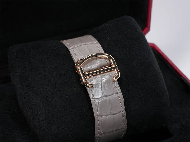 Cartier Tank MC Ref.W5330001 Pink Gold Silver Dial Used 3yakerct