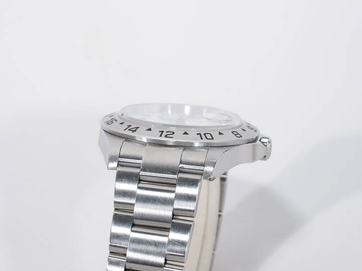 ROLEX Explorer II Ref.16570 Stainless Steel White Dial Oyster Bracelet Used egwdvhh8