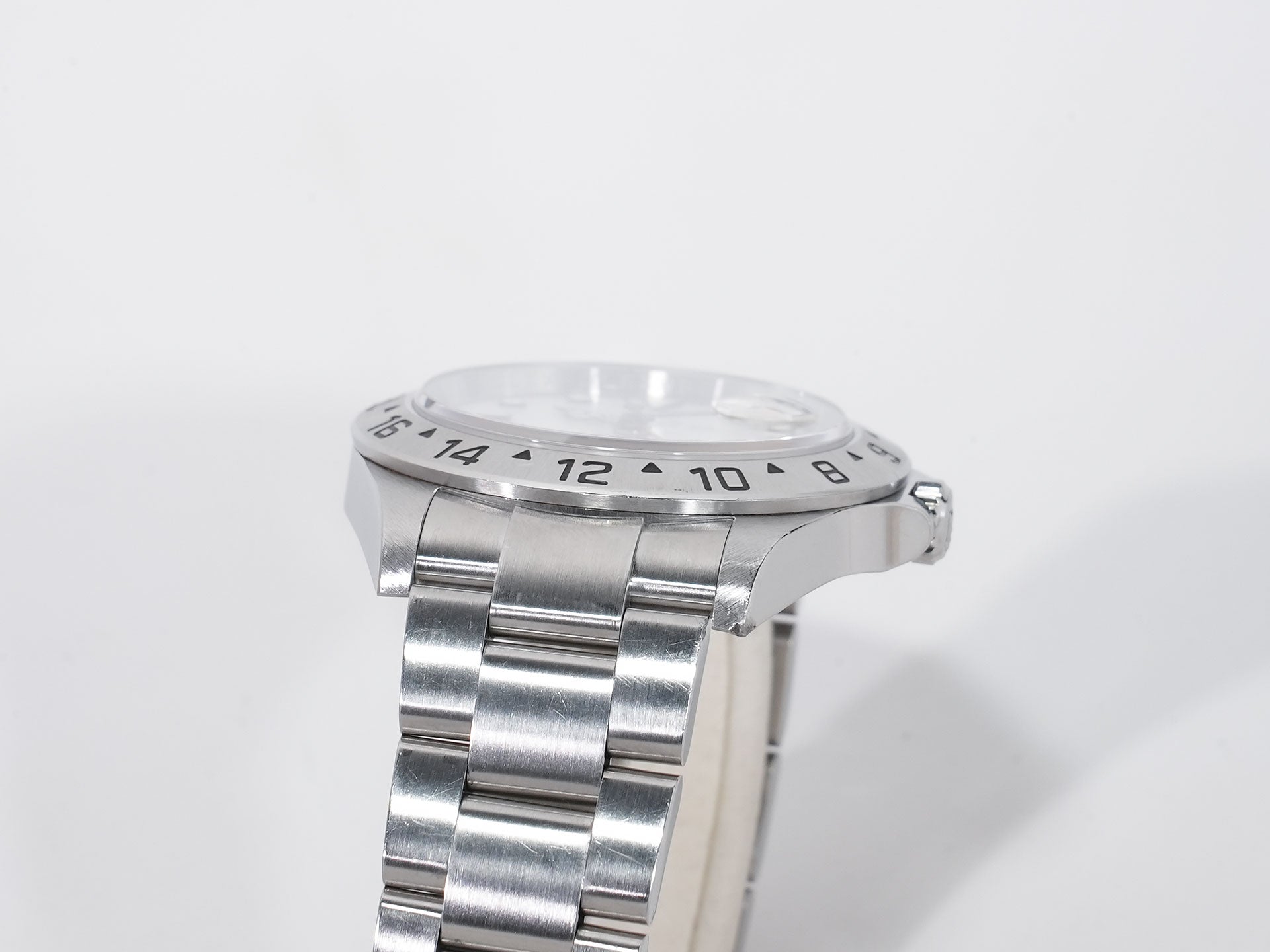 ROLEX Explorer II Ref.16570 Stainless Steel White Dial Oyster Bracelet Used egwdvhh8