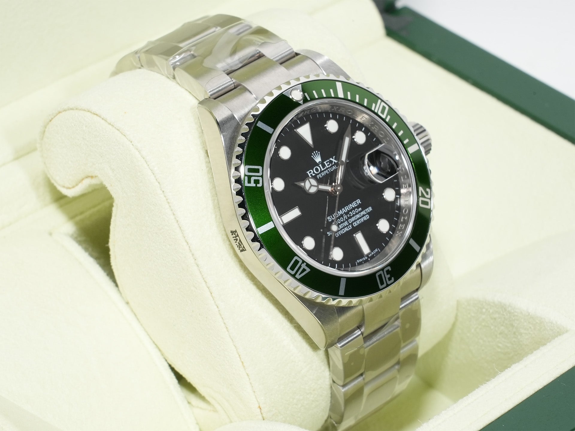 ロレックス サブマリーナー デイト Ref.16610LV ステンレススチール ブラック文字盤 未使用 zwcyozau