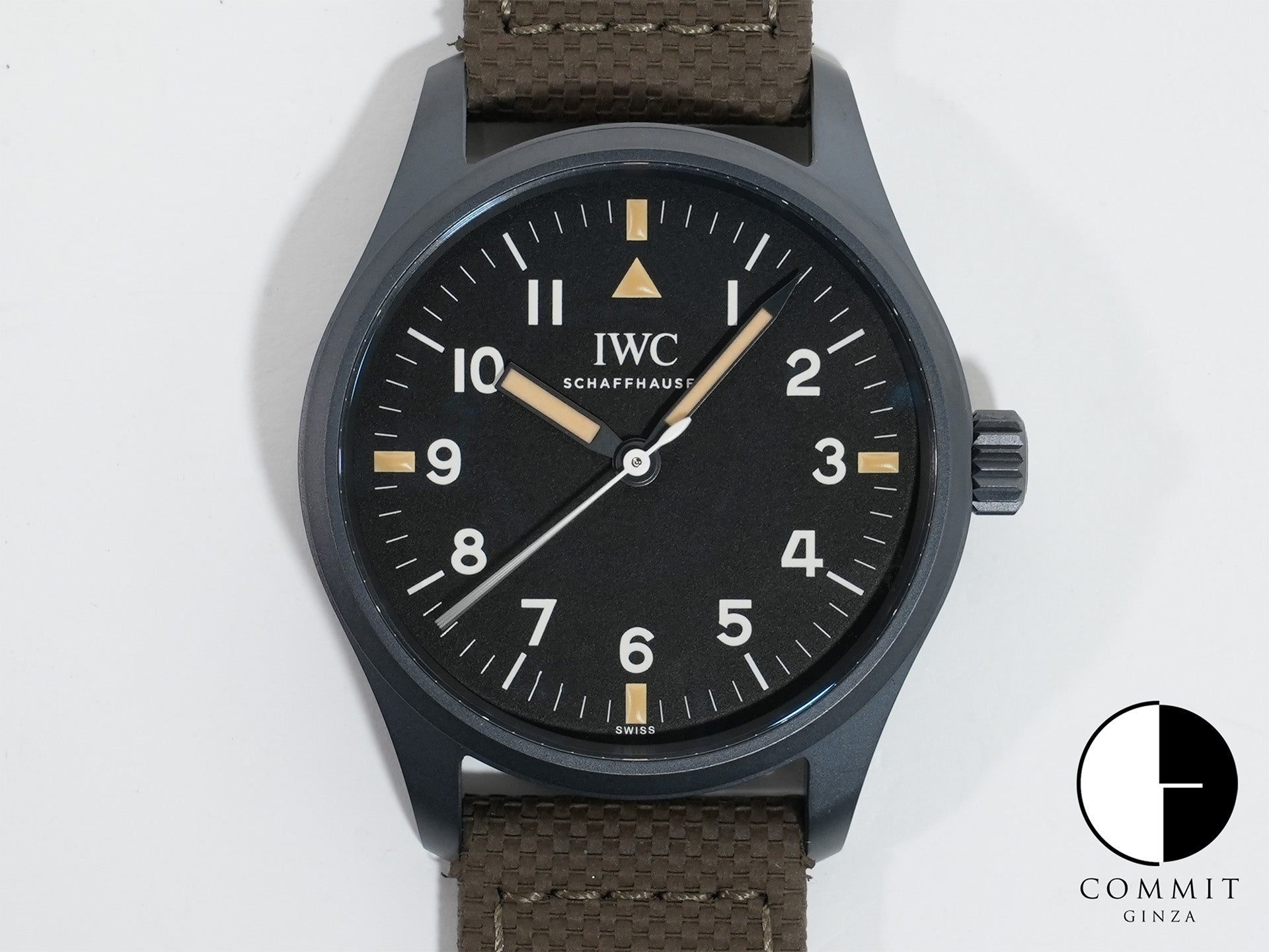 IWC パイロットウォッチ マーク XVIII ホディンキー Ref.IW324801 セラタニウム ブラック文字盤 未使用 i3qfwzvm