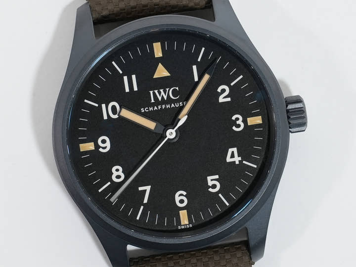 IWC Pilot's Watch Mark XVIII Hodinkee Ref.IW324801 Ceratanium Black Dial Unused i3qfwzvm